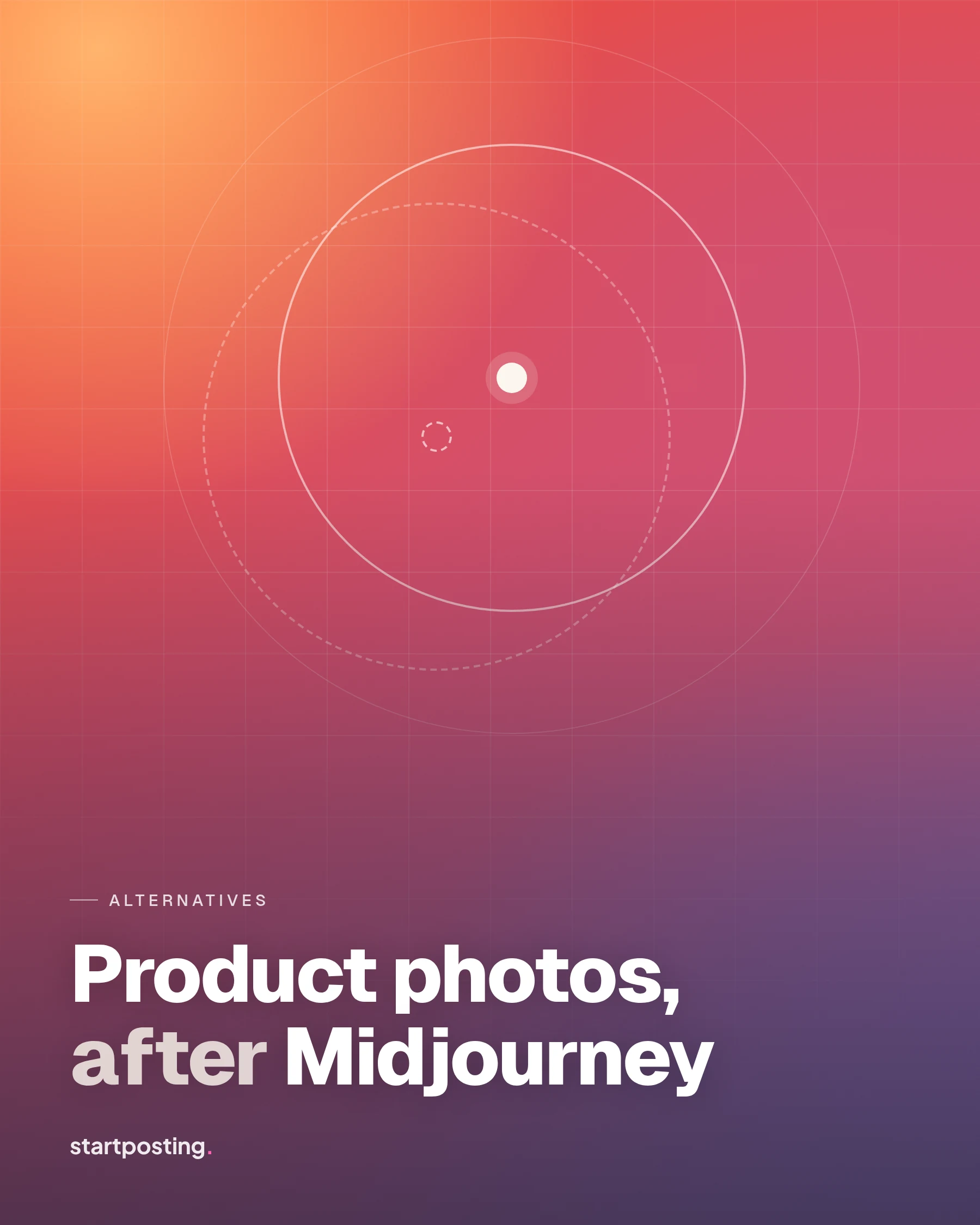 Product photos, after Midjourney