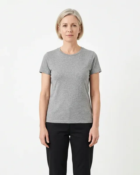 AI fashion model Claire: 45, average, European